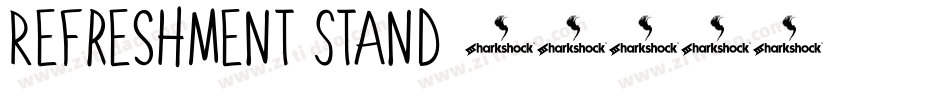 Refreshment Stand字体转换
